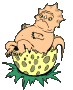 triceratopo uovo.gif